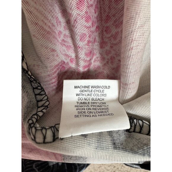 Notations‎ Floral Print Bell Sleeve Velvet Shift Dress Size 2X 18 20 Plus Sz New - Picture 6 of 7